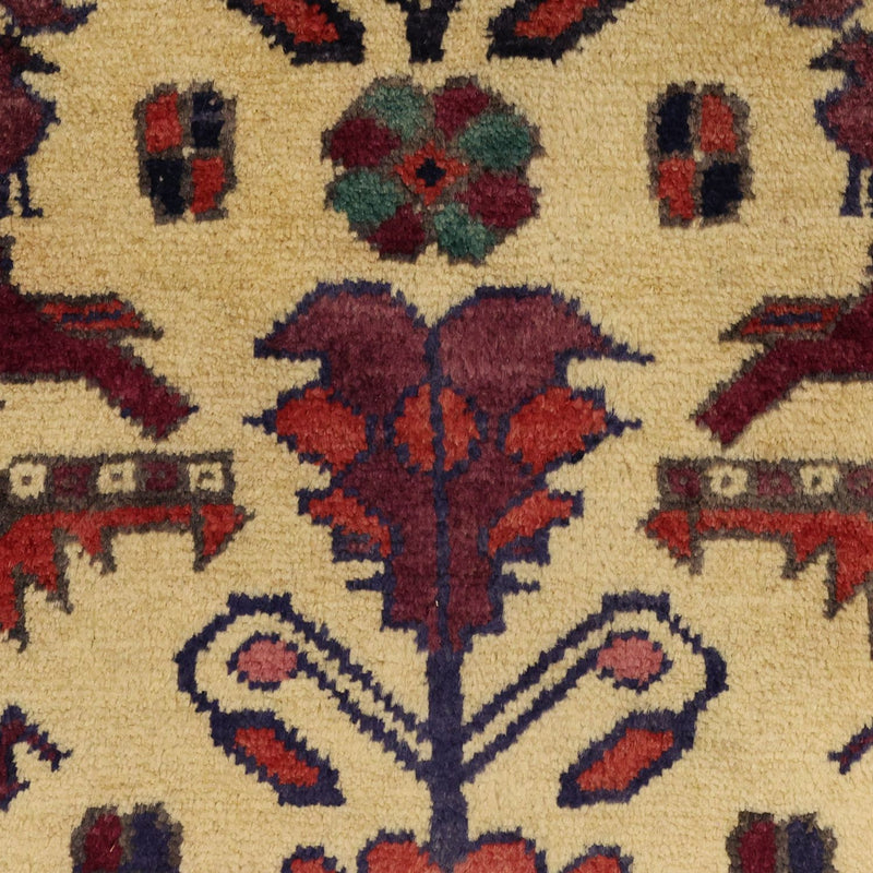 Loper Baluch tapijt - 212 x 97 cm - lichtgroen