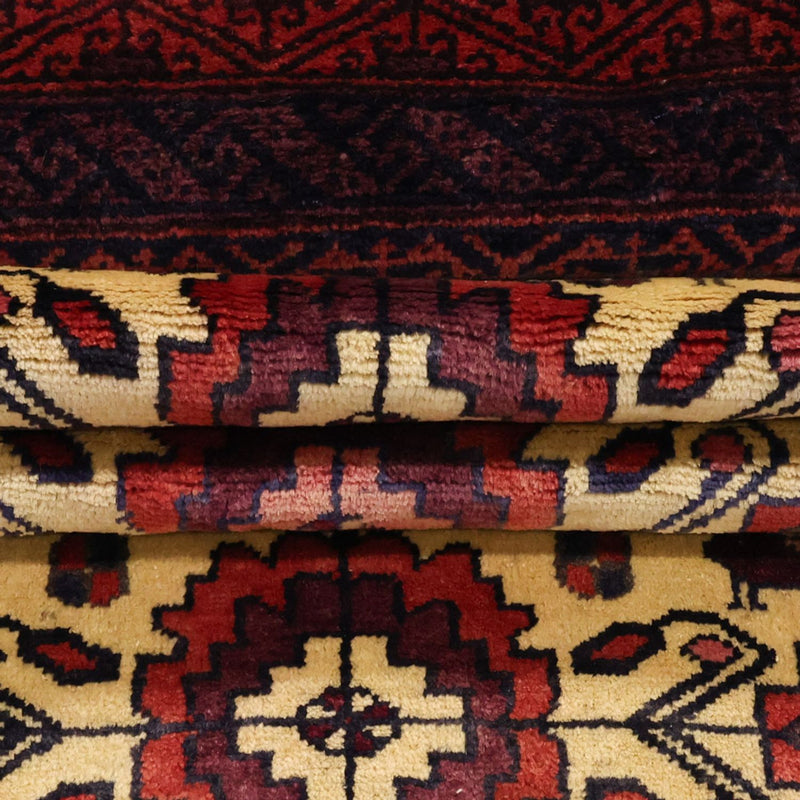 Loper Baluch tapijt - 212 x 97 cm - lichtgroen