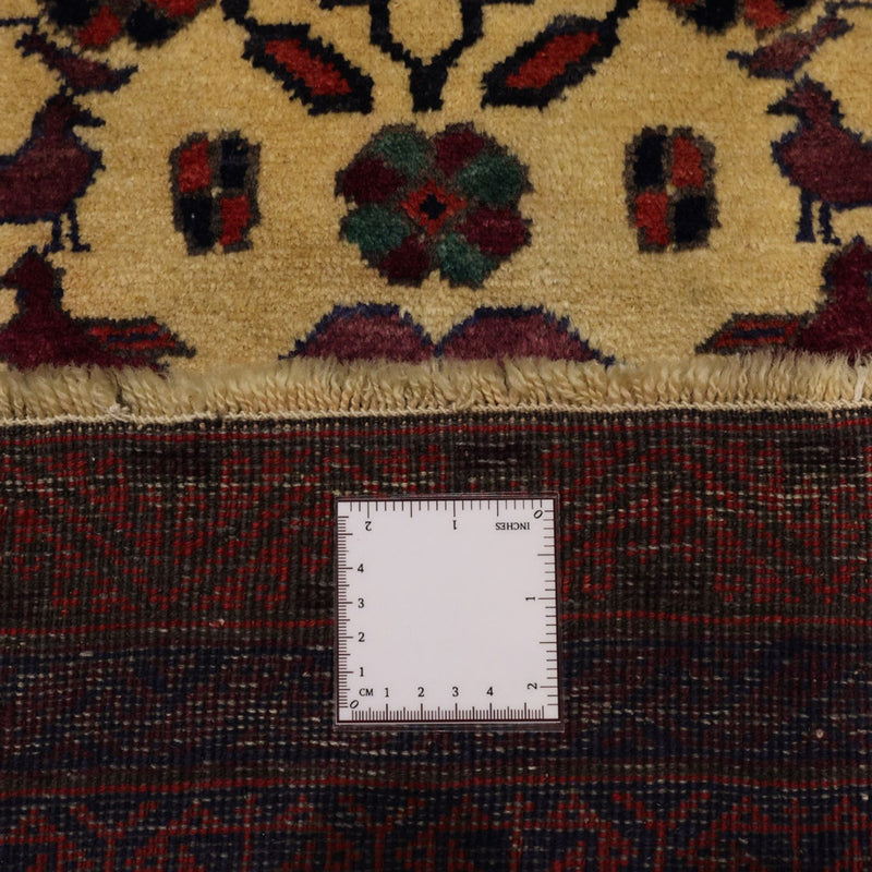 Loper Baluch tapijt - 212 x 97 cm - lichtgroen