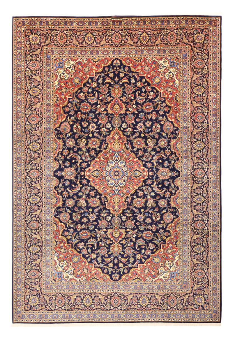 Perzisch tapijt - Keshan - 321 x 221 cm - donkerblauw