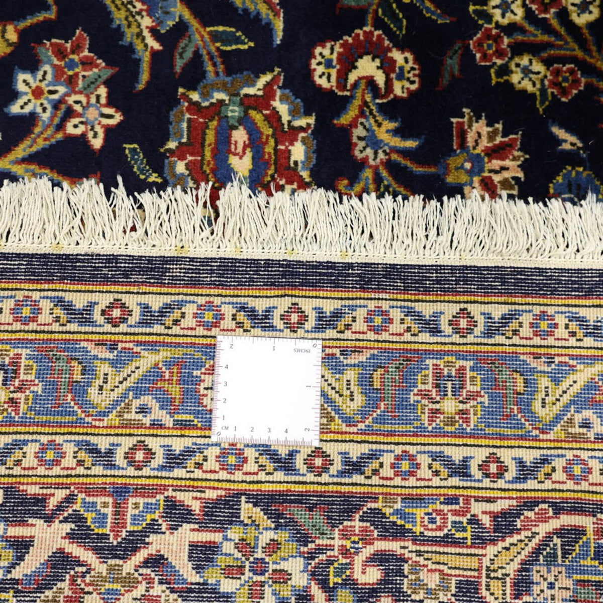 Perzisch tapijt - Keshan - 321 x 221 cm - donkerblauw