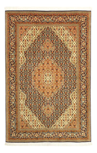 Perzisch tapijt - Tabriz - Royal - Koninklijke - 153 x 101 cm - donker beige