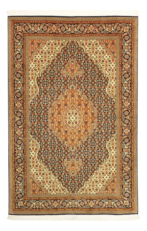 Perzisch tapijt - Tabriz - Royal - Koninklijke - 153 x 101 cm - donker beige