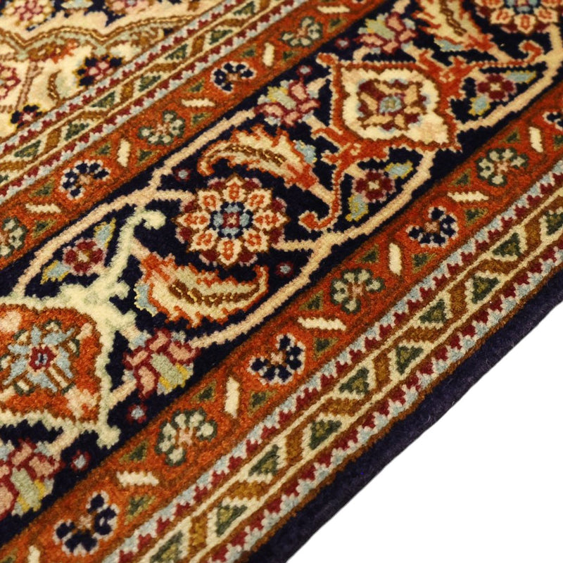 Perzisch tapijt - Tabriz - Royal - Koninklijke - 153 x 101 cm - donker beige