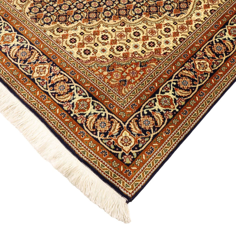Perzisch tapijt - Tabriz - Royal - Koninklijke - 153 x 101 cm - donker beige