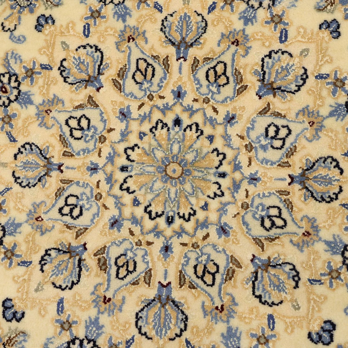 Perzisch tapijt - Nain - Koninklijk - 156 x 107 cm - zand