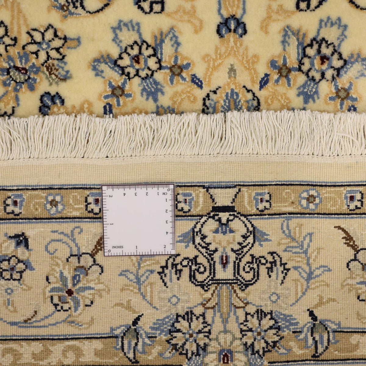 Perzisch tapijt - Nain - Koninklijk - 156 x 107 cm - zand