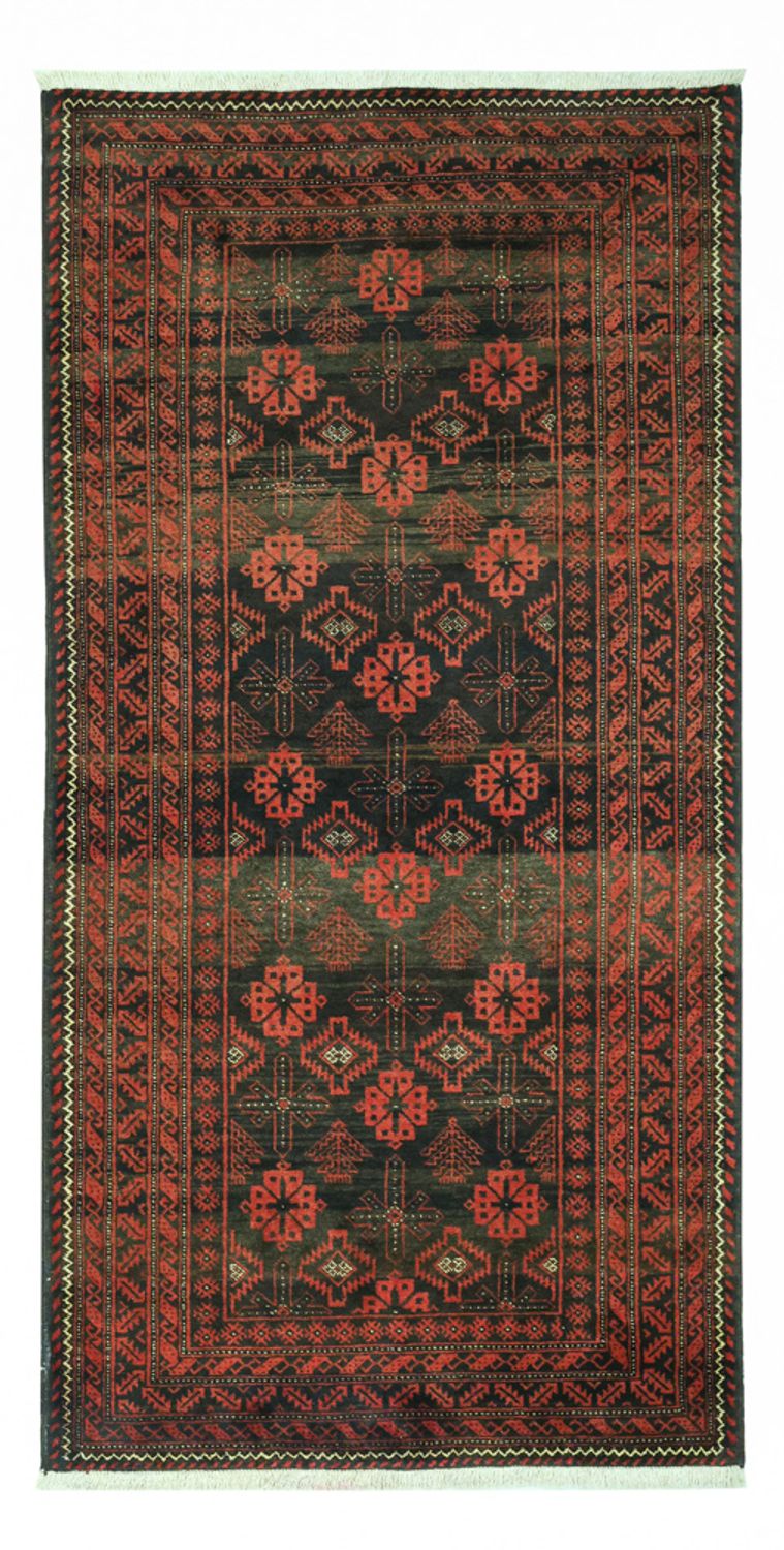 Loper Baluch tapijt - 196 x 102 cm - veelkleurig