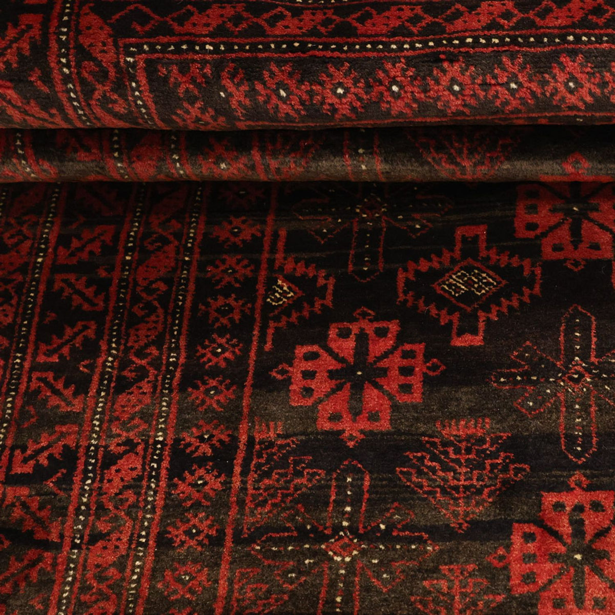 Loper Baluch tapijt - 196 x 102 cm - veelkleurig