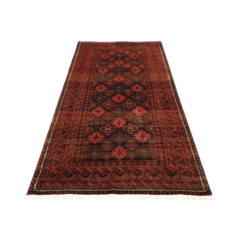 Loper Baluch tapijt - 196 x 102 cm - veelkleurig