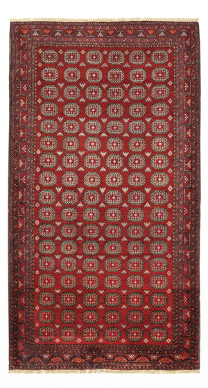 Loper Baluch tapijt - 193 x 108 cm - donkerrood