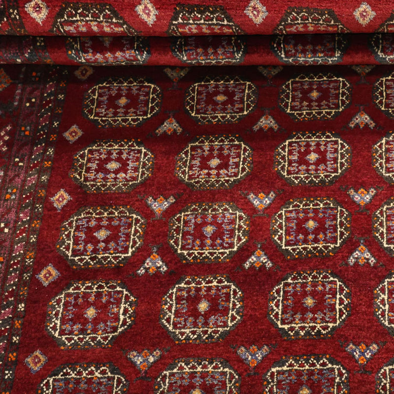 Loper Baluch tapijt - 193 x 108 cm - donkerrood