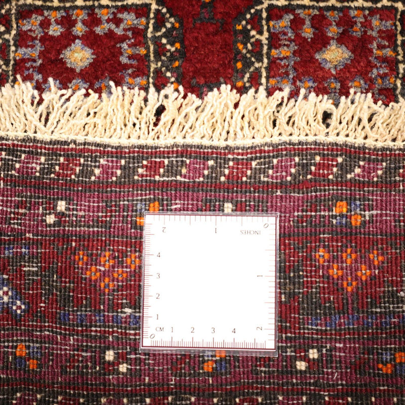 Loper Baluch tapijt - 193 x 108 cm - donkerrood