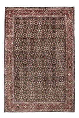 Perzisch tapijt - Bijar - Koninklijke - 301 x 203 cm - donkerblauw