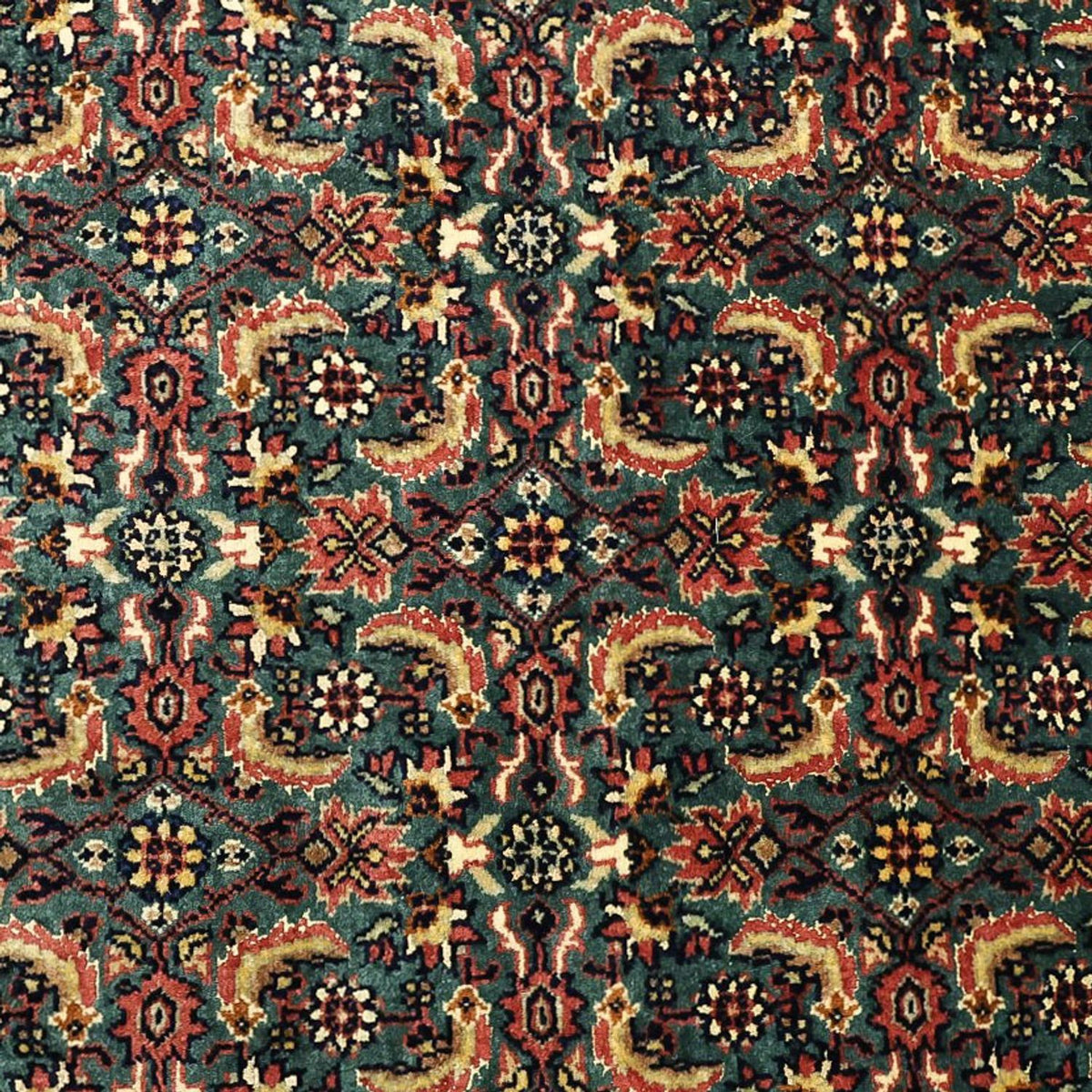 Perzisch tapijt - Bijar - Koninklijke - 301 x 203 cm - donkerblauw