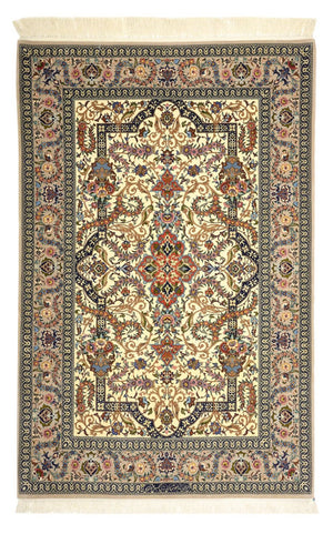 Perzisch tapijt - Isfahan - Premium - 171 x 111 cm - donker beige