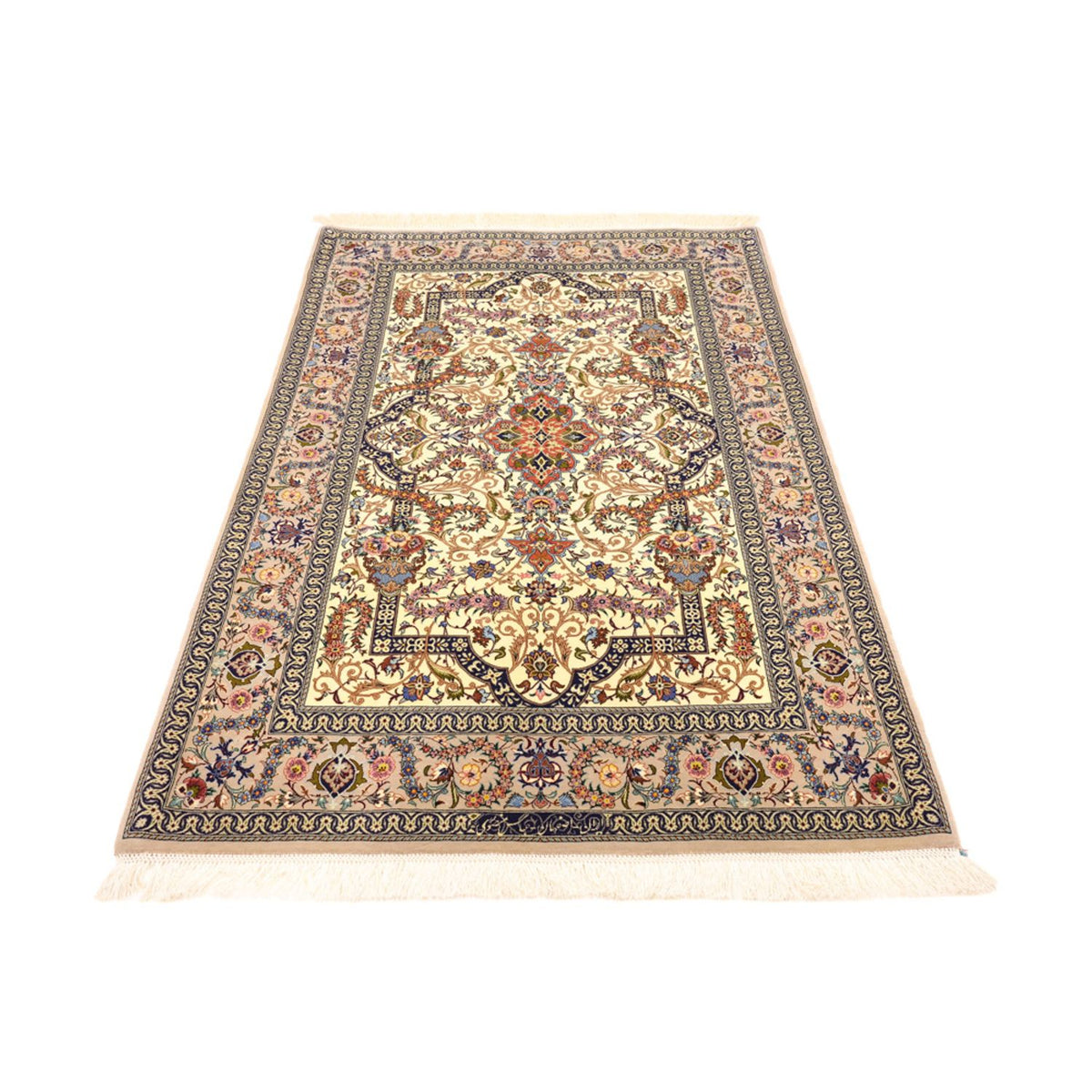 Perzisch tapijt - Isfahan - Premium - 171 x 111 cm - donker beige
