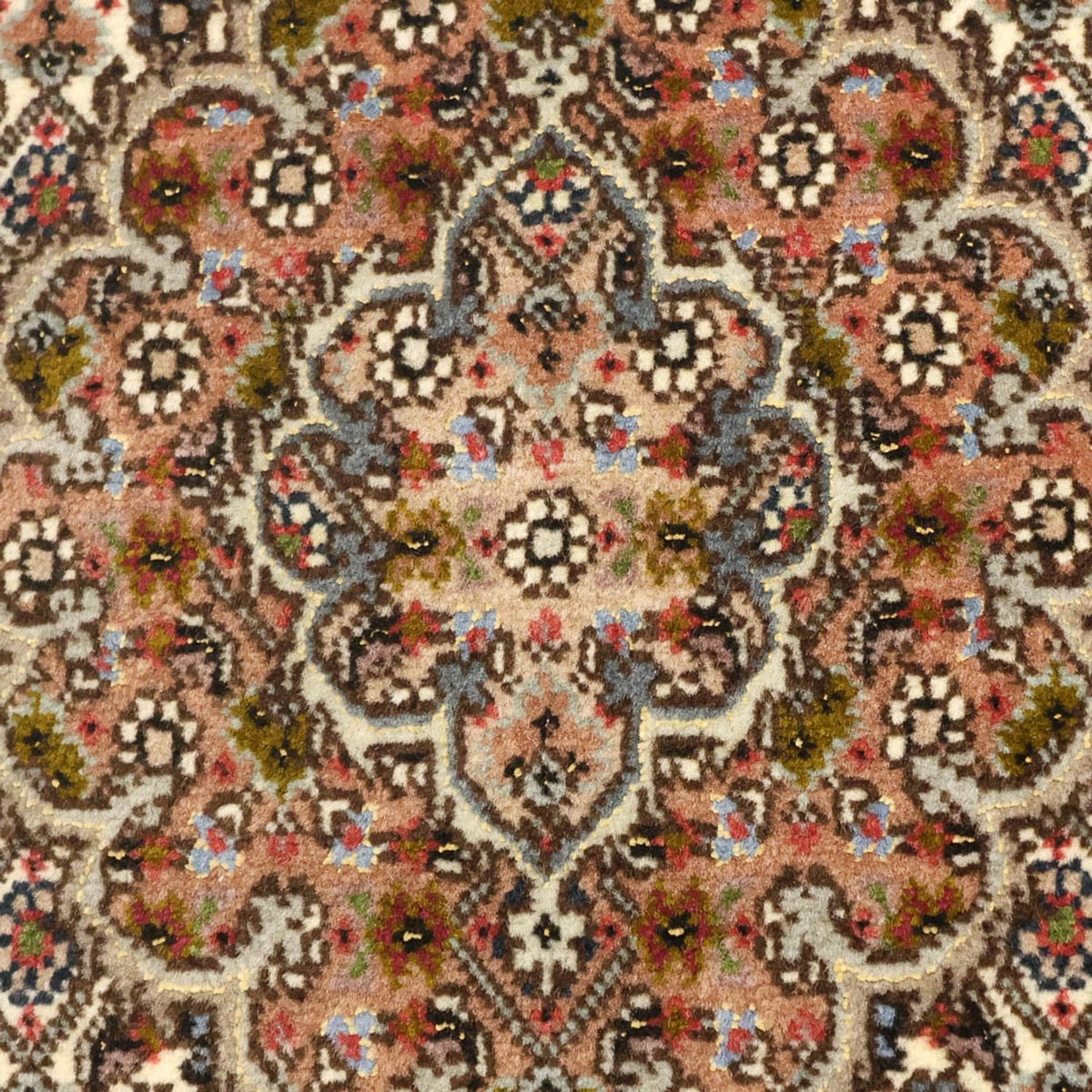 Perzisch tapijt - Tabriz - Royal - 92 x 59 cm - donker beige