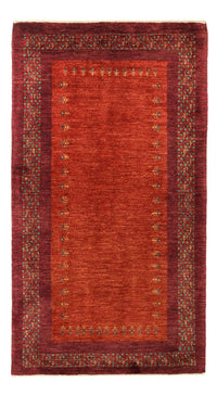 Gabbeh Tapijt - Kashkuli Perzisch - 145 x 78 cm - donkerrood
