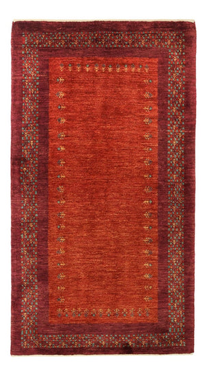 Gabbeh Tapijt - Kashkuli Perzisch - 145 x 78 cm - donkerrood