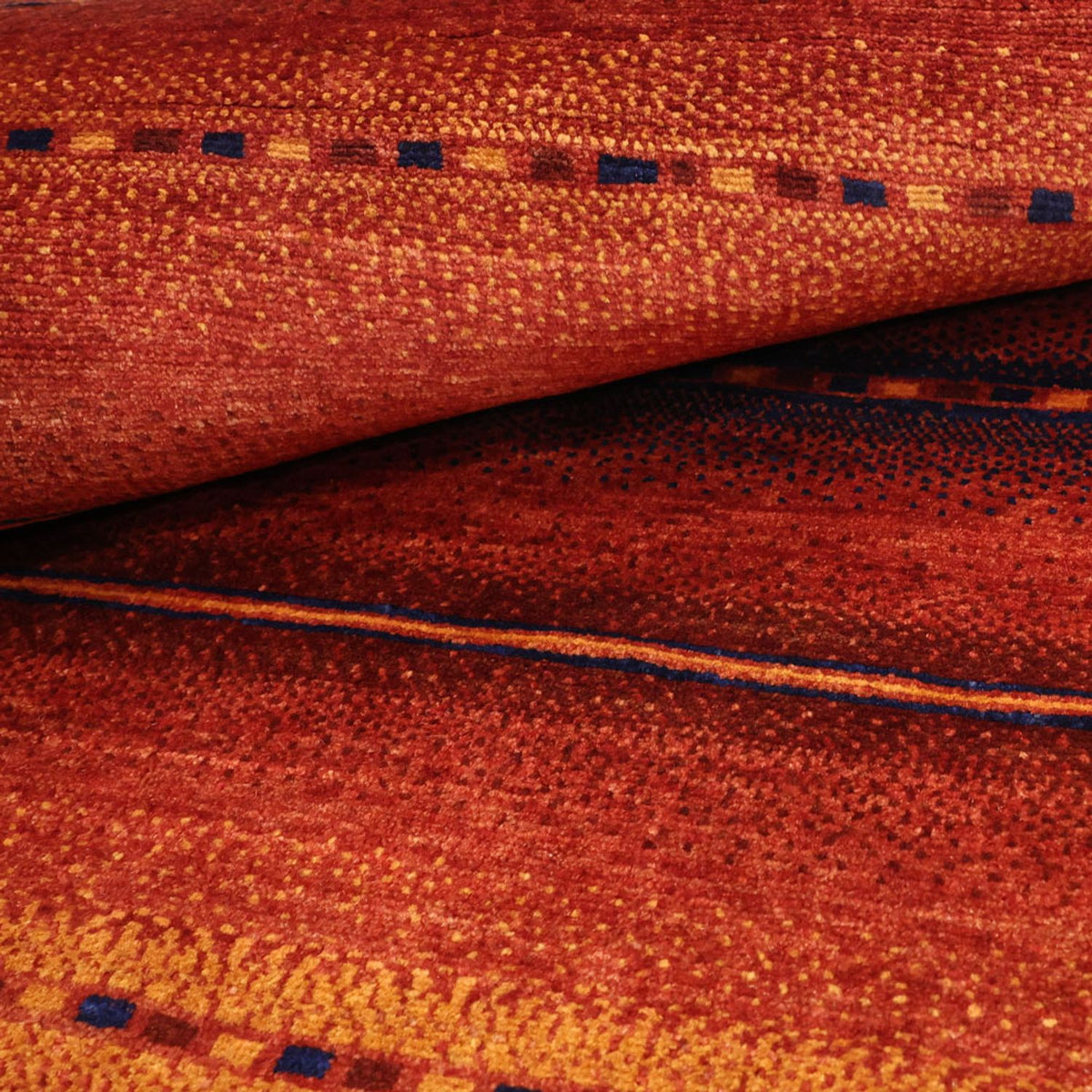 Gabbeh Tapijt - Kashkuli Perzisch vierkant  - 119 x 101 cm - veelkleurig