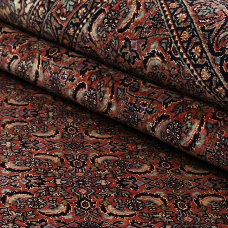 Perzisch tapijt - Bijar - Koninklijke - 350 x 256 cm - donkerrood