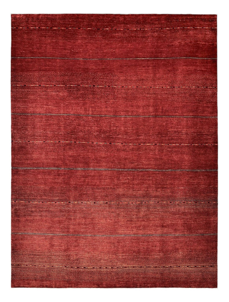 Gabbeh Tapijt - Loribaft Perzisch - 326 x 248 cm - rood