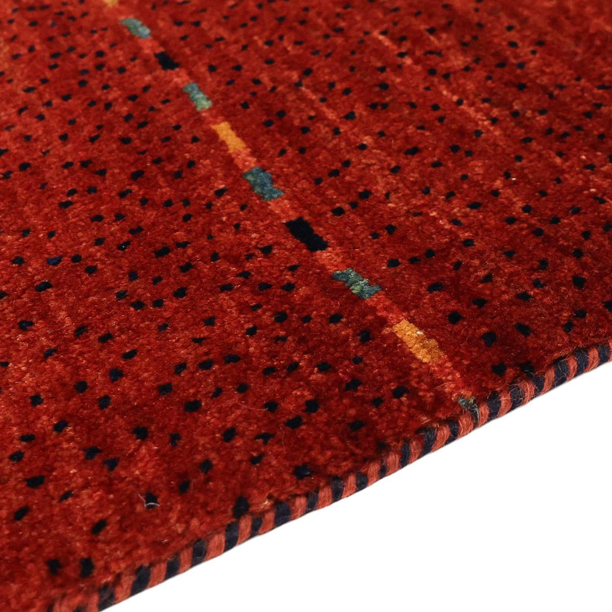 Gabbeh Tapijt - Loribaft Perzisch - 326 x 248 cm - rood