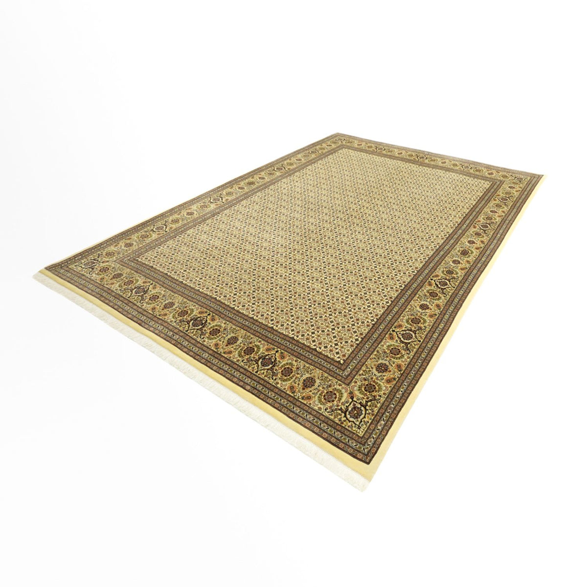 Perzisch tapijt - Tabriz - Royal - Koninklijke - 289 x 200 cm - donker beige