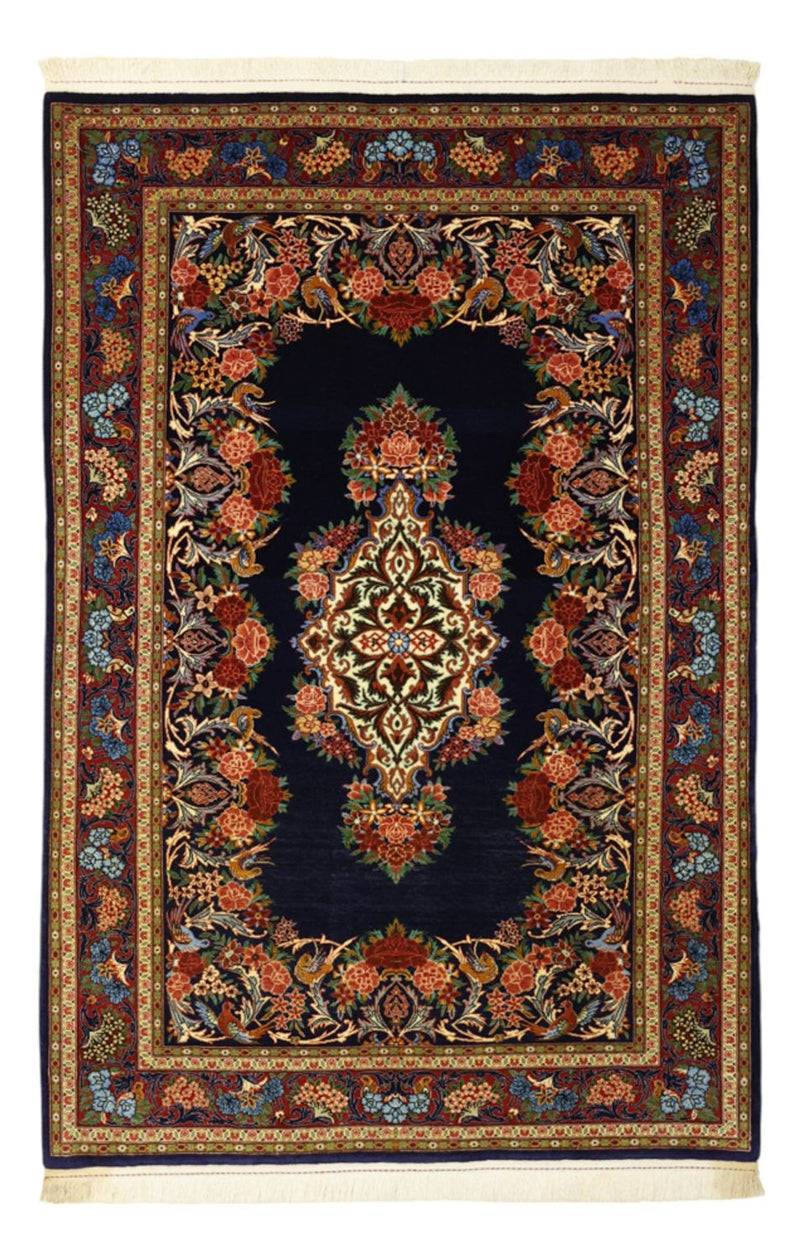 Perzisch tapijt - Klassiek - 159 x 105 cm - donkerblauw