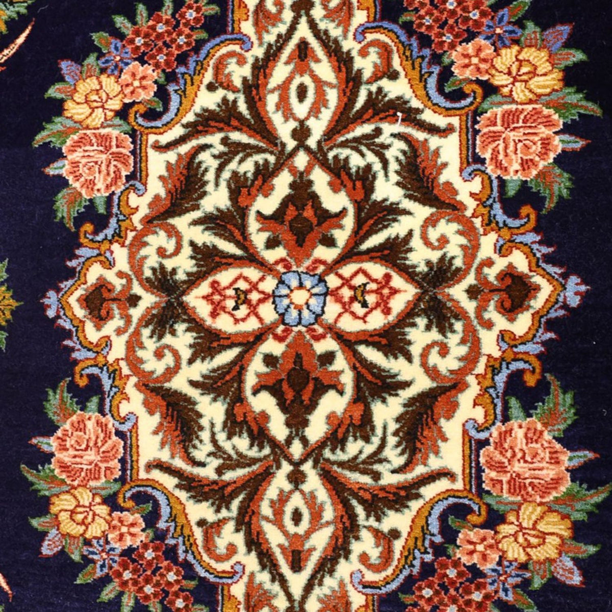 Perzisch tapijt - Klassiek - 159 x 105 cm - donkerblauw