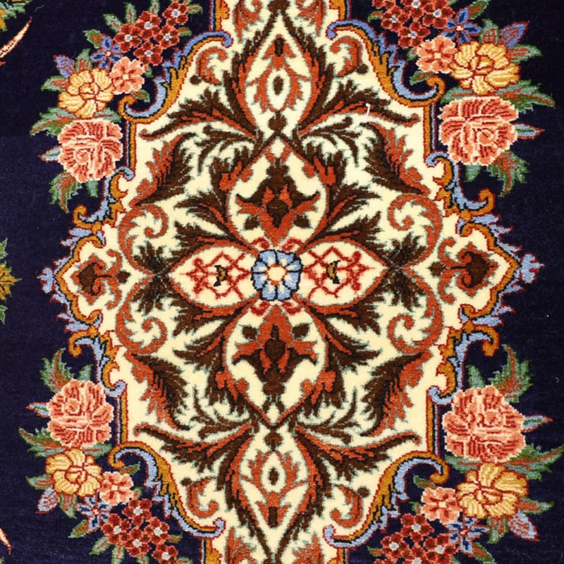 Perzisch tapijt - Klassiek - 159 x 105 cm - donkerblauw