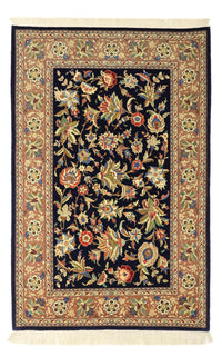 Perzisch tapijt - Isfahan - Premium - 151 x 101 cm - donkerblauw