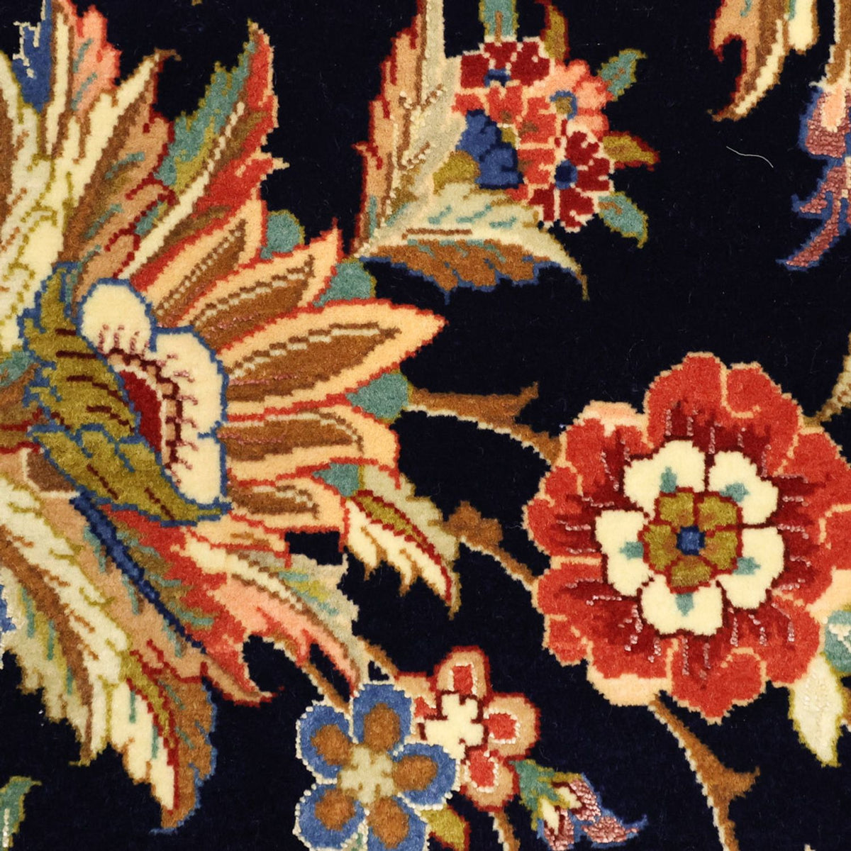 Perzisch tapijt - Isfahan - Premium - 151 x 101 cm - donkerblauw