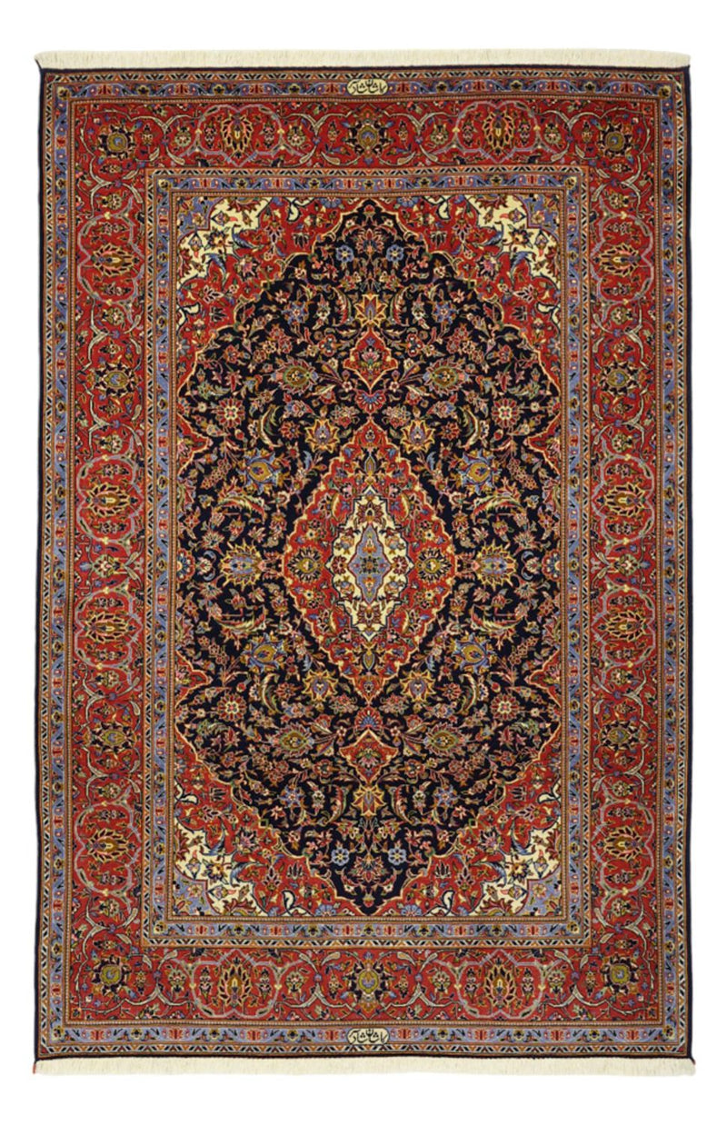 Perzisch tapijt - Keshan - 208 x 139 cm - donkerrood