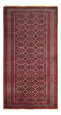 Loper Baluch tapijt - 190 x 103 cm - donkerrood