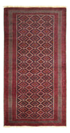 Baluch tapijt 103x190cm - Oosters Tapijt - Loper / Donkerrood / 103 x 190 cm Loper