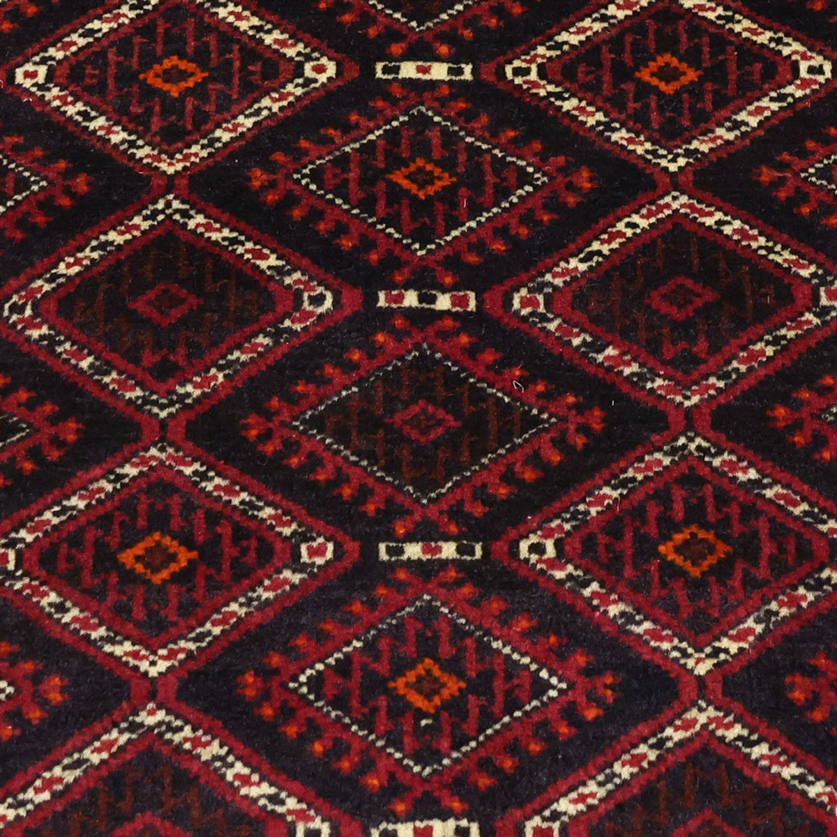 Loper Baluch tapijt - 190 x 103 cm - donkerrood