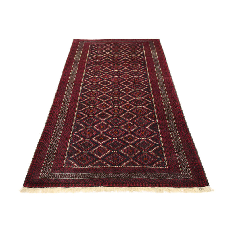 Loper Baluch tapijt - 190 x 103 cm - donkerrood