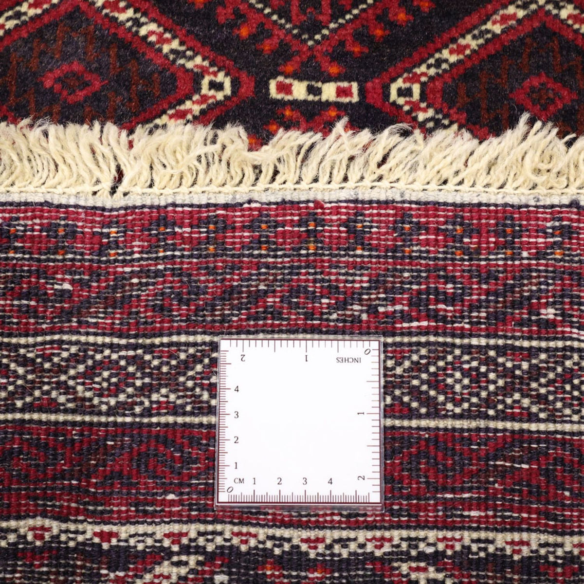 Loper Baluch tapijt - 190 x 103 cm - donkerrood