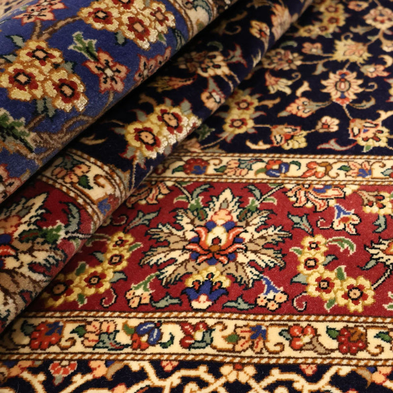 Perzisch tapijt - Ghom - 154 x 100 cm - donker beige