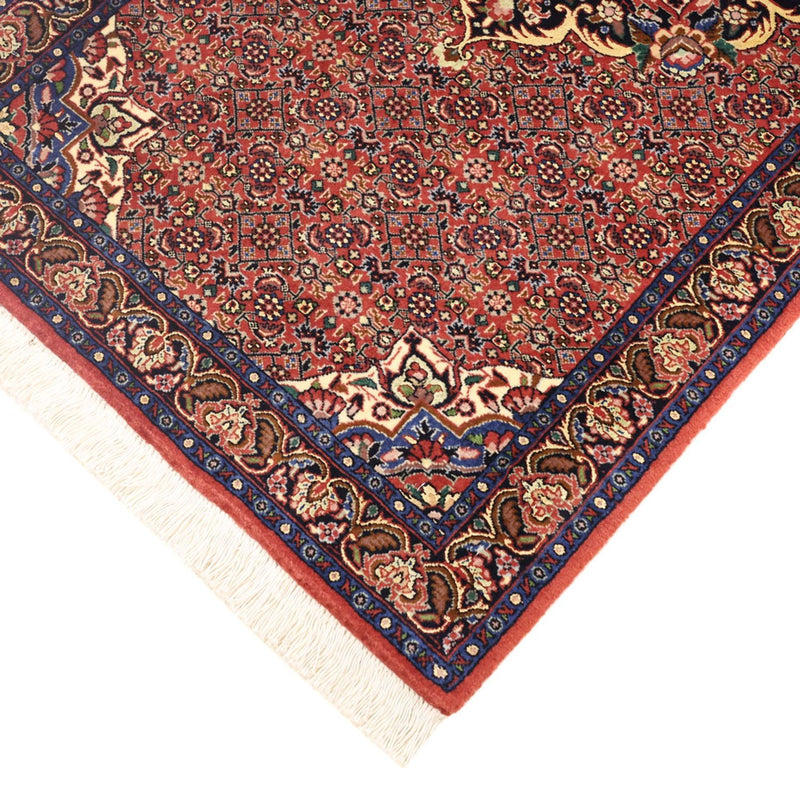 Perzisch tapijt - Bijar - 136 x 71 cm - donkerrood