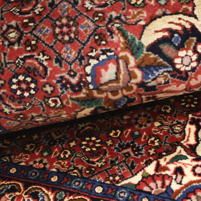 Perzisch tapijt - Bijar - 136 x 71 cm - donkerrood