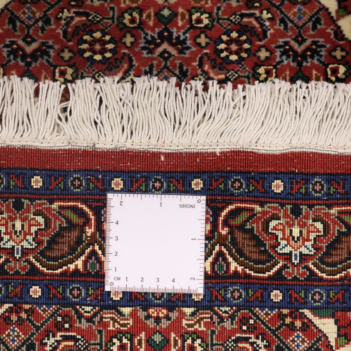 Perzisch tapijt - Bijar - 136 x 71 cm - donkerrood