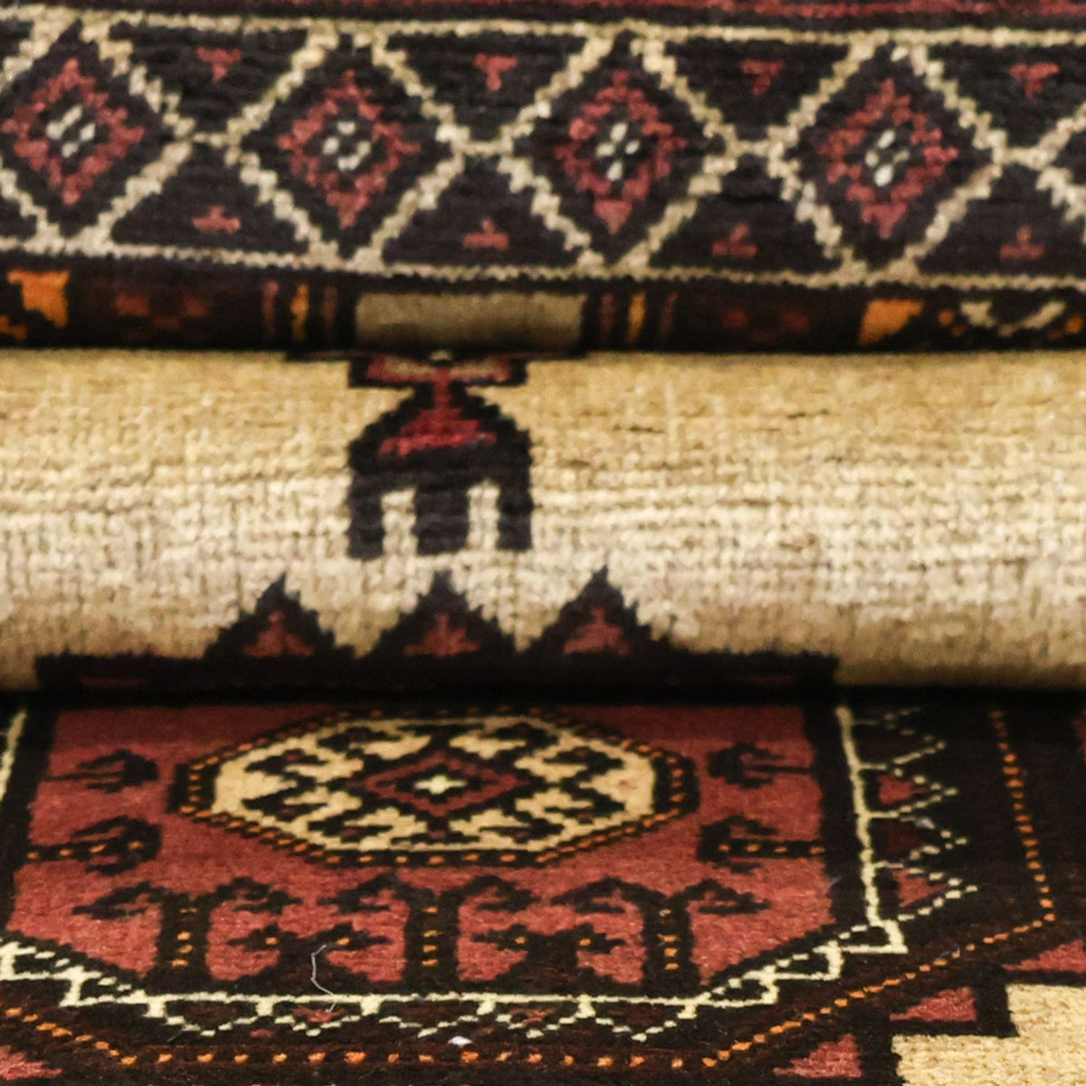 Baluch tapijt - 189 x 105 cm - beige