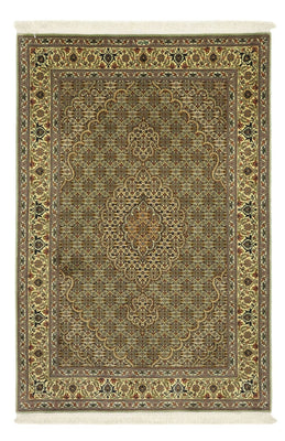 Perzisch tapijt - Tabriz - Royal - 151 x 100 cm - olijfgroen