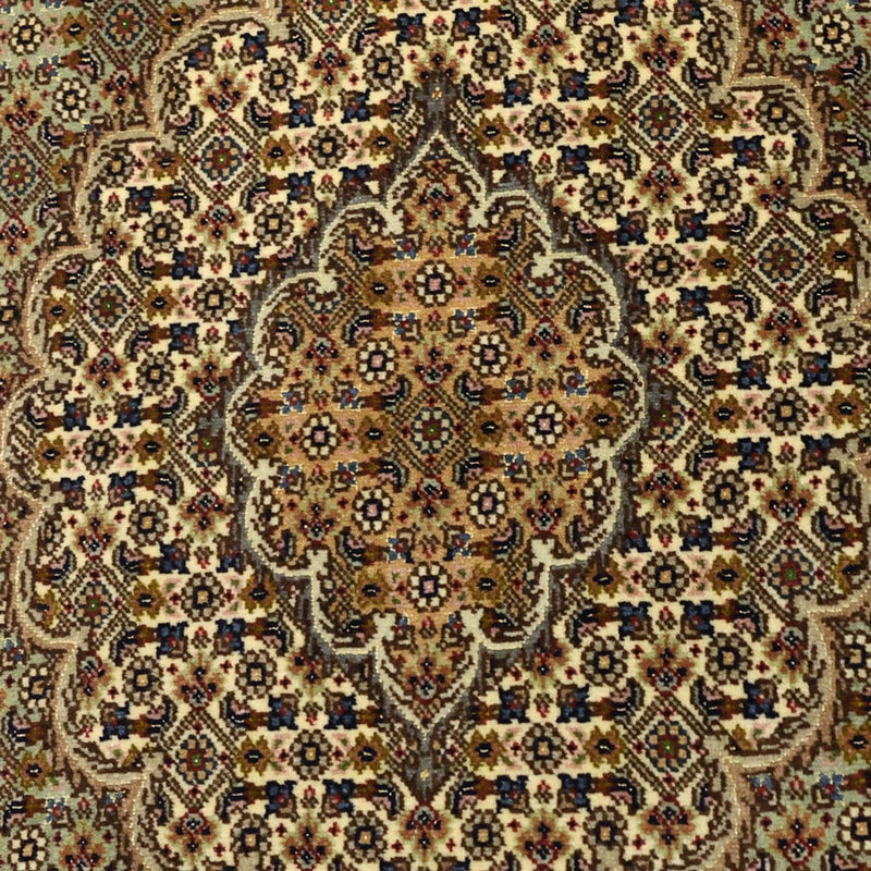 Perzisch tapijt - Tabriz - Royal - 151 x 100 cm - olijfgroen