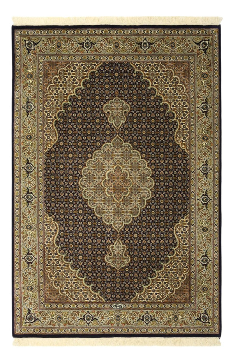 Perzisch tapijt - Tabriz - Royal - Zijden halsketting - 149 x 100 cm - donker beige
