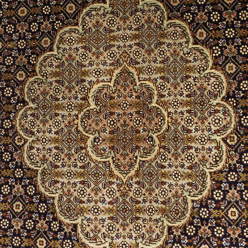 Perzisch tapijt - Tabriz - Royal - Zijden halsketting - 149 x 100 cm - donker beige