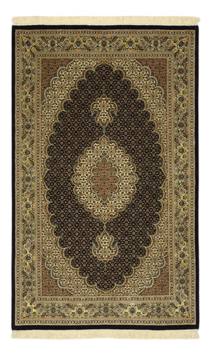 Perzisch tapijt - Tabriz - Royal - Zijden halsketting - 159 x 98 cm - donker beige